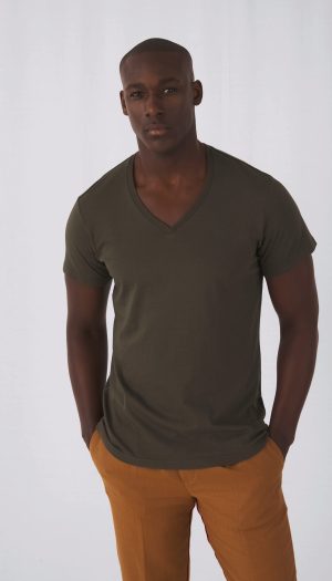 T-shirt BIO Inspire col V Homme