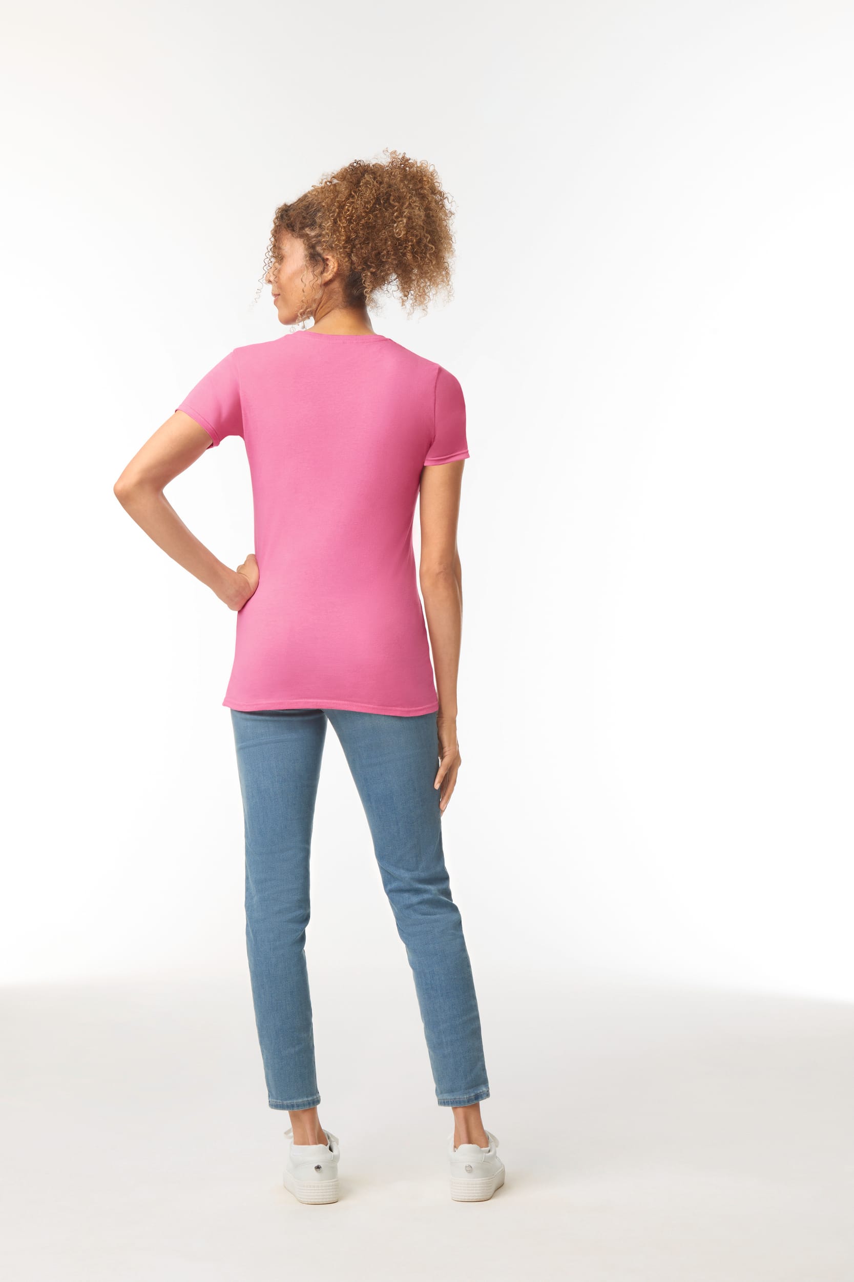 T-shirt femme col rond Softstyle – Image 2