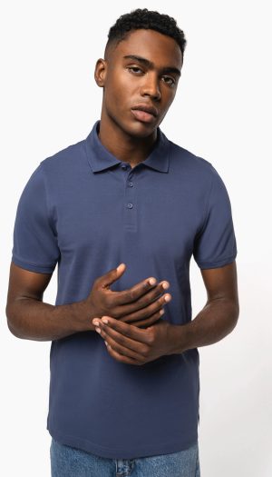 Polo piqué manches courtes homme