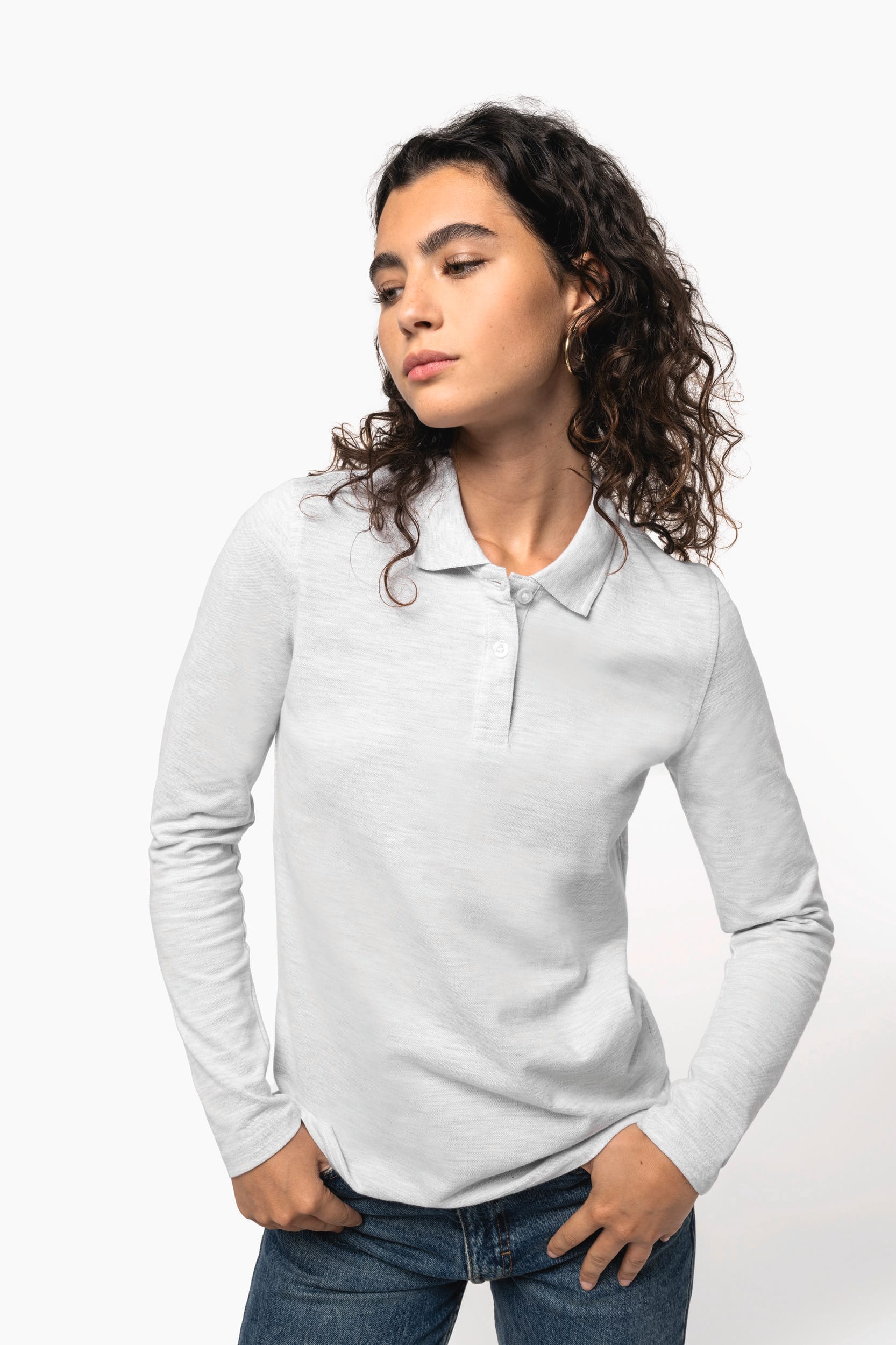 Polo manches longues femme – Image 6