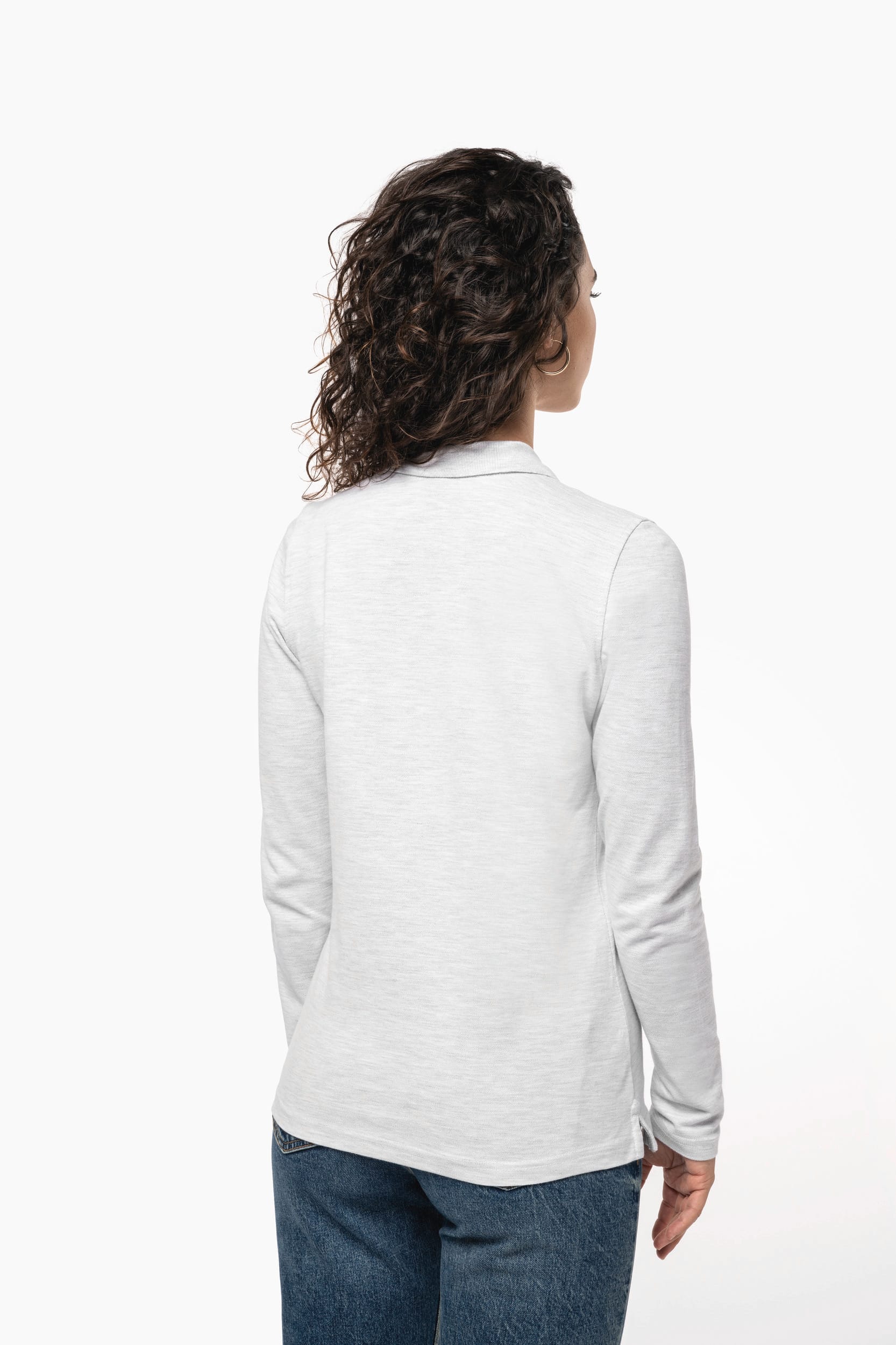 Polo manches longues femme – Image 2
