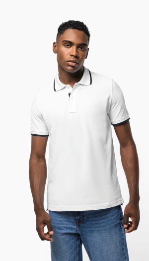 Polo manches courtes homme