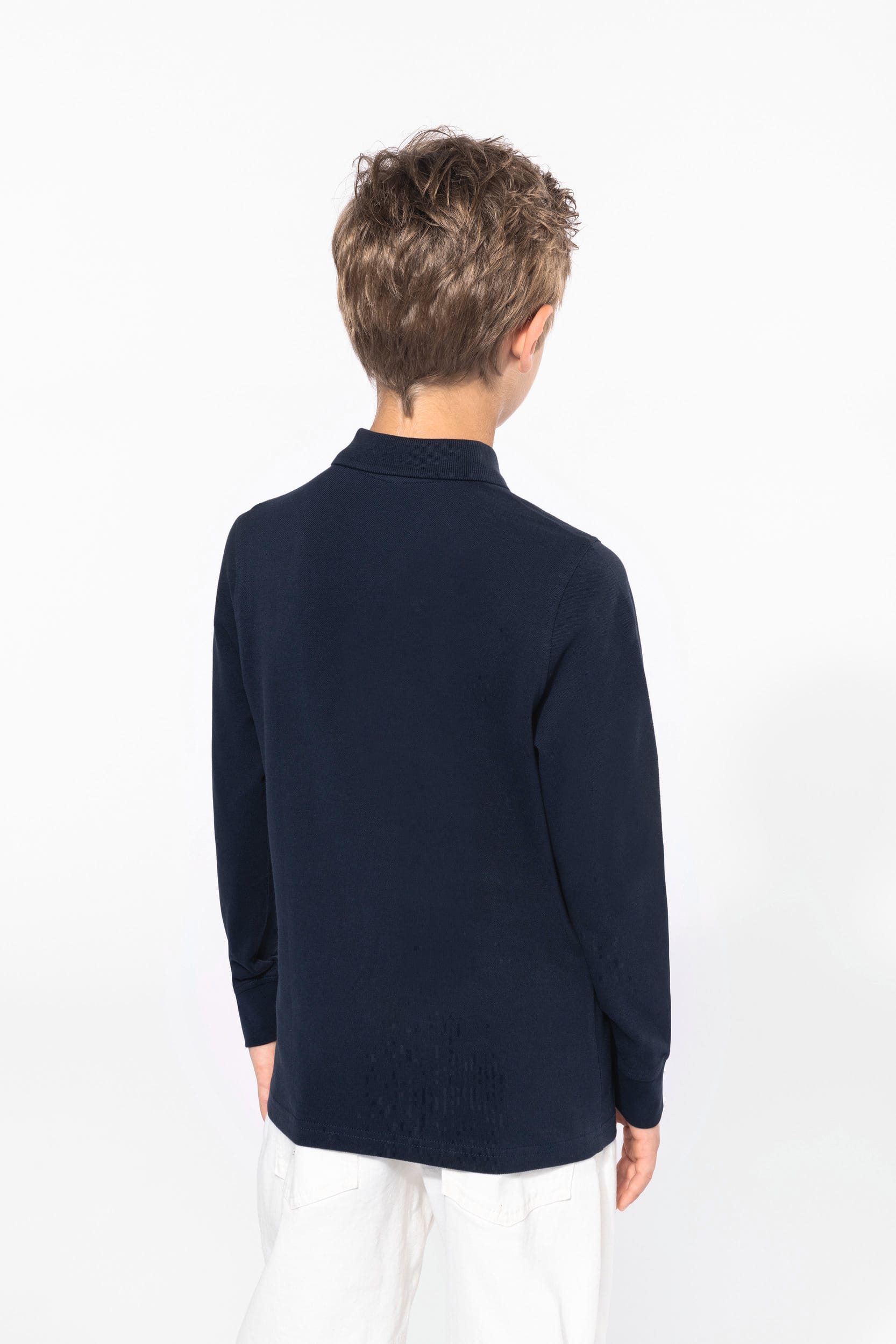 Polo manches longues enfant – Image 9
