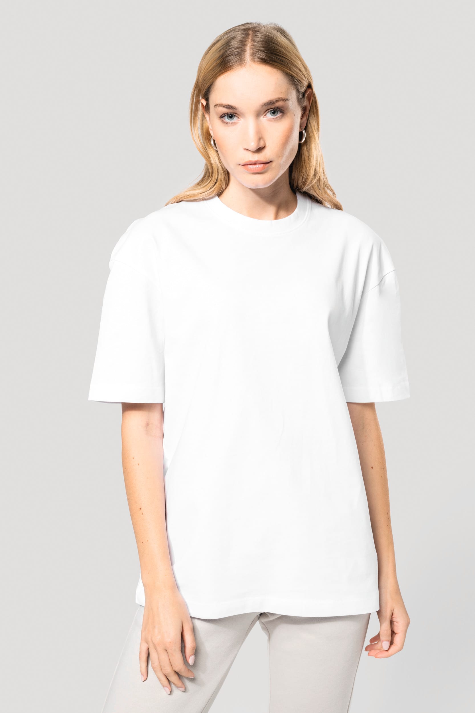 T-shirt unisexe oversize manches courtes – Image 6