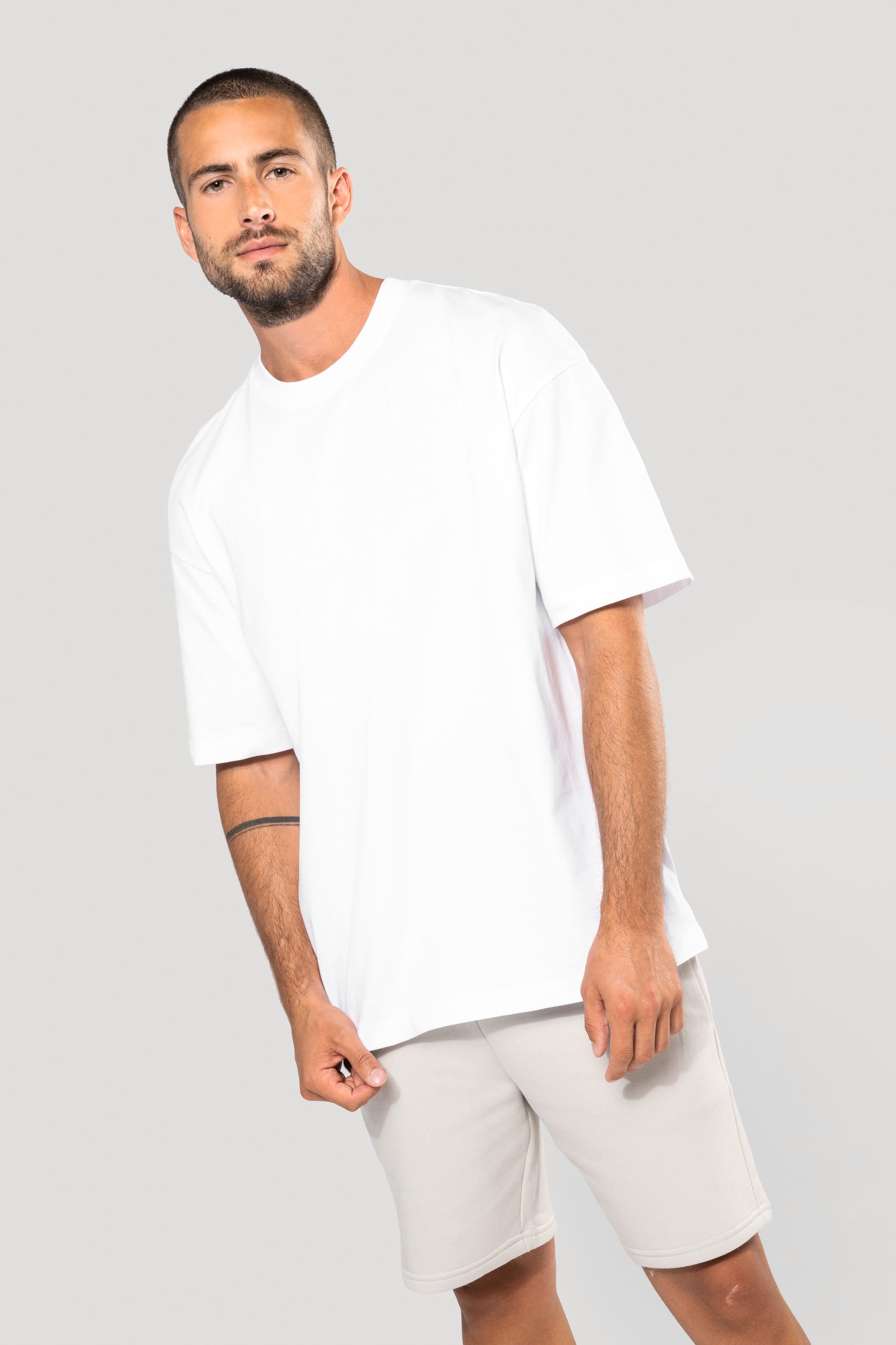 T-shirt unisexe oversize manches courtes – Image 2