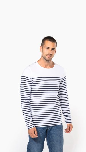 Marinière manches longues homme