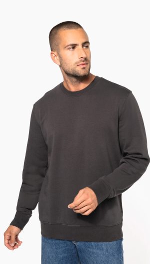 Sweat-shirt écoresponsable col rond unisexe