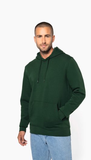 Sweat-shirt écoresponsable à capuche homme