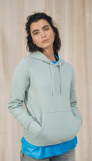 Sweat-shirt écoresponsable à capuche femme