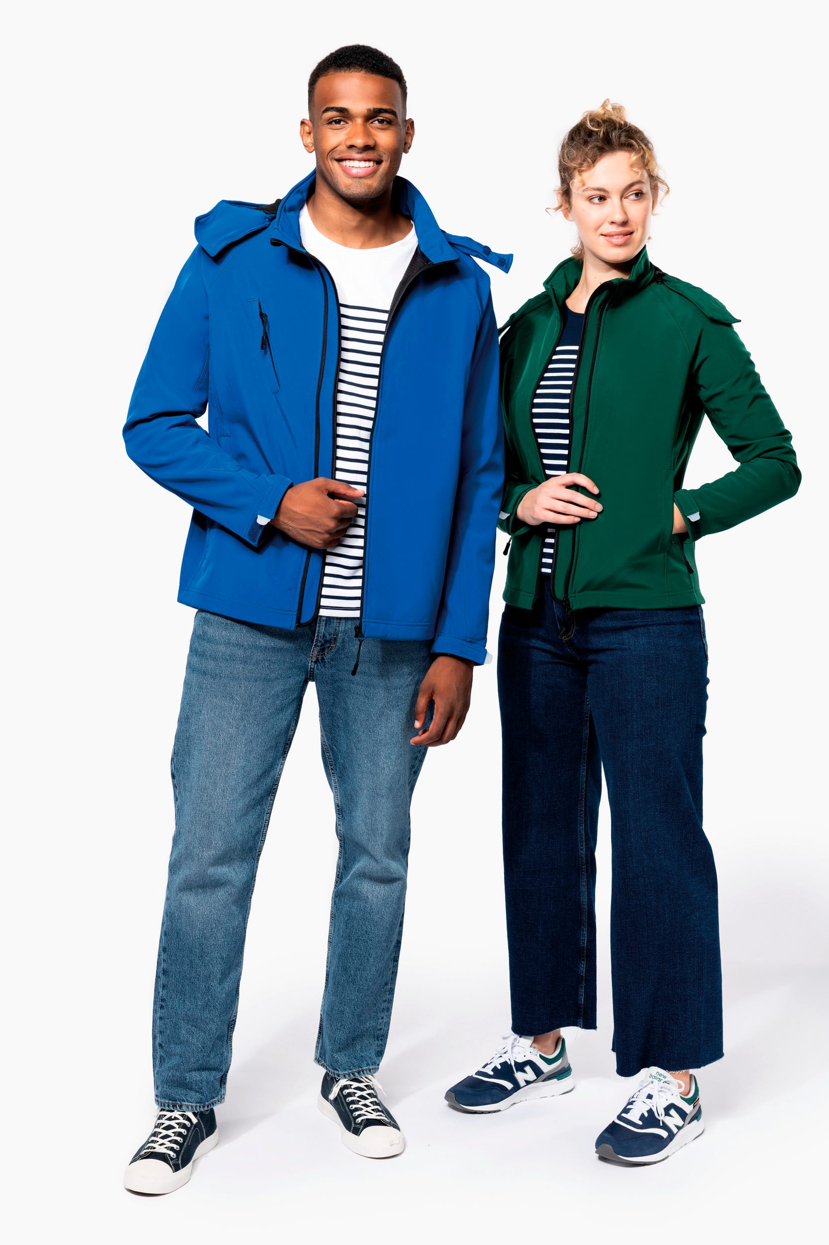 Veste softshell à capuche amovible homme – Image 8