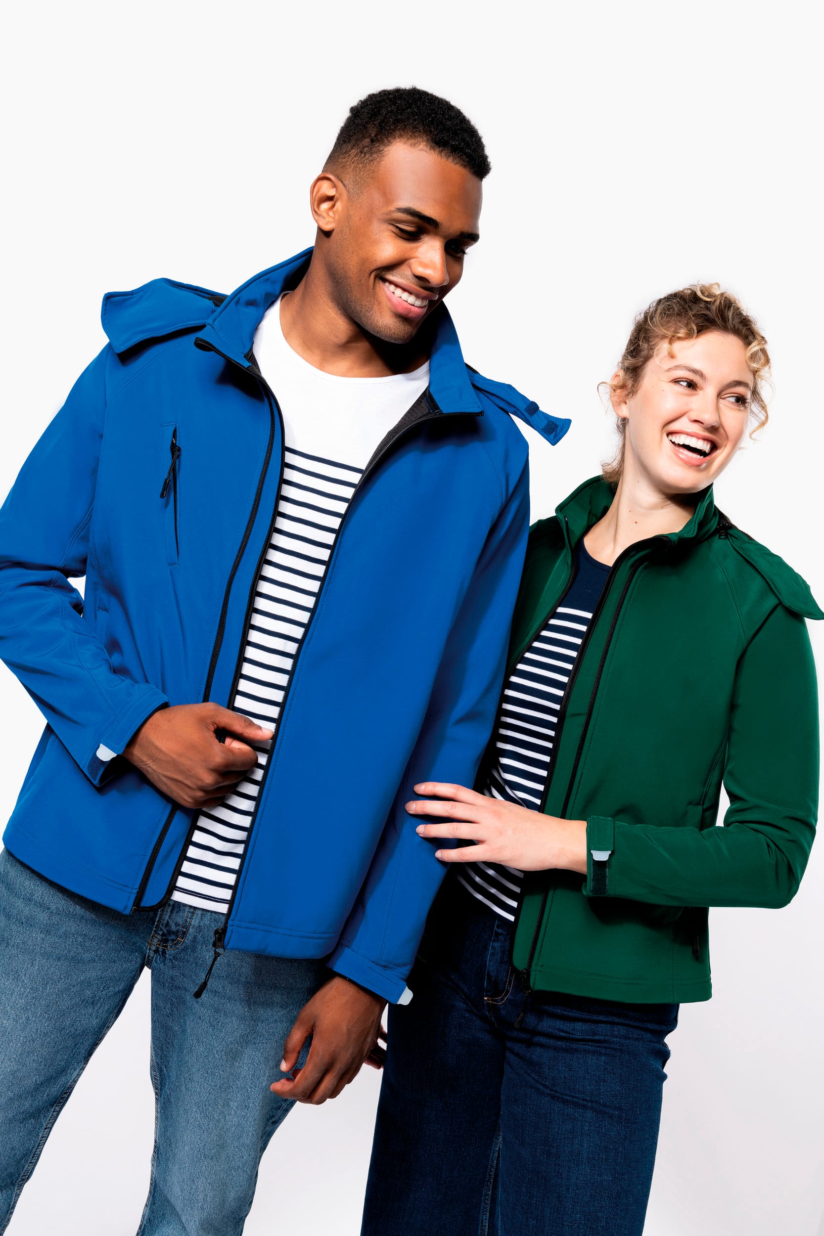 Veste softshell à capuche amovible homme – Image 7