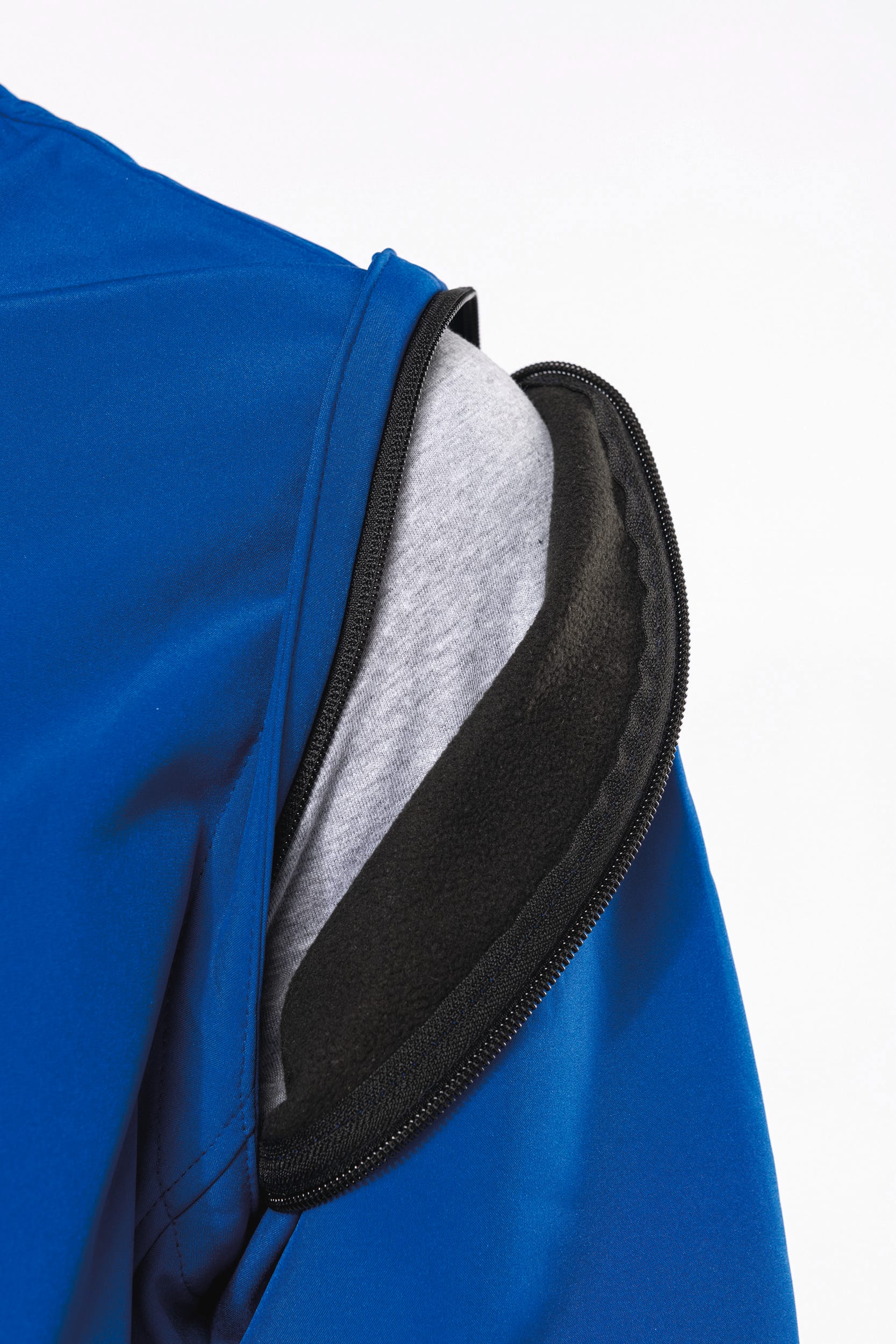Veste Softshell 3 couches à capuche avec manches amovibles unisexe – Image 20