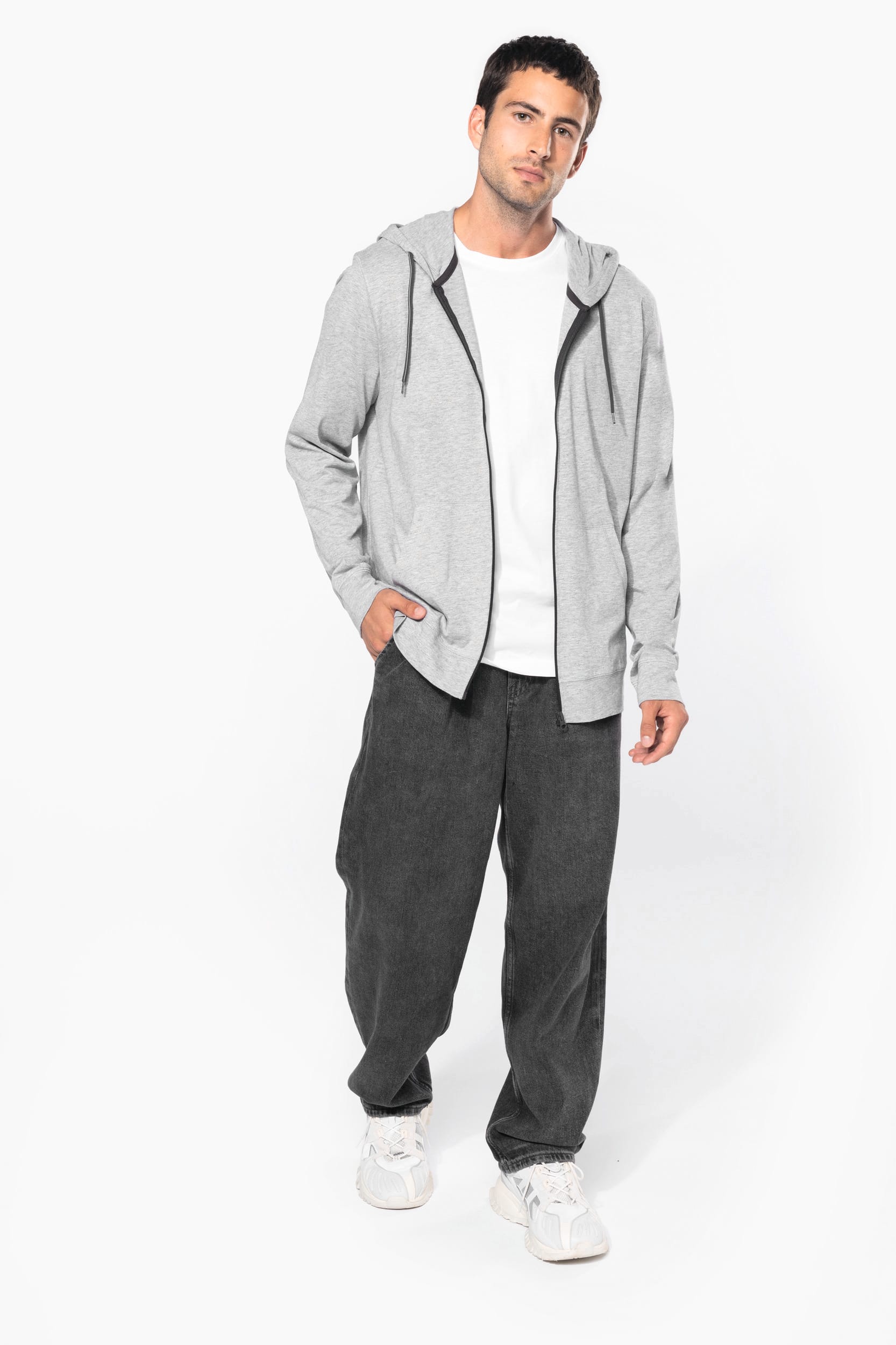 Veste coton légère à capuche – Image 5