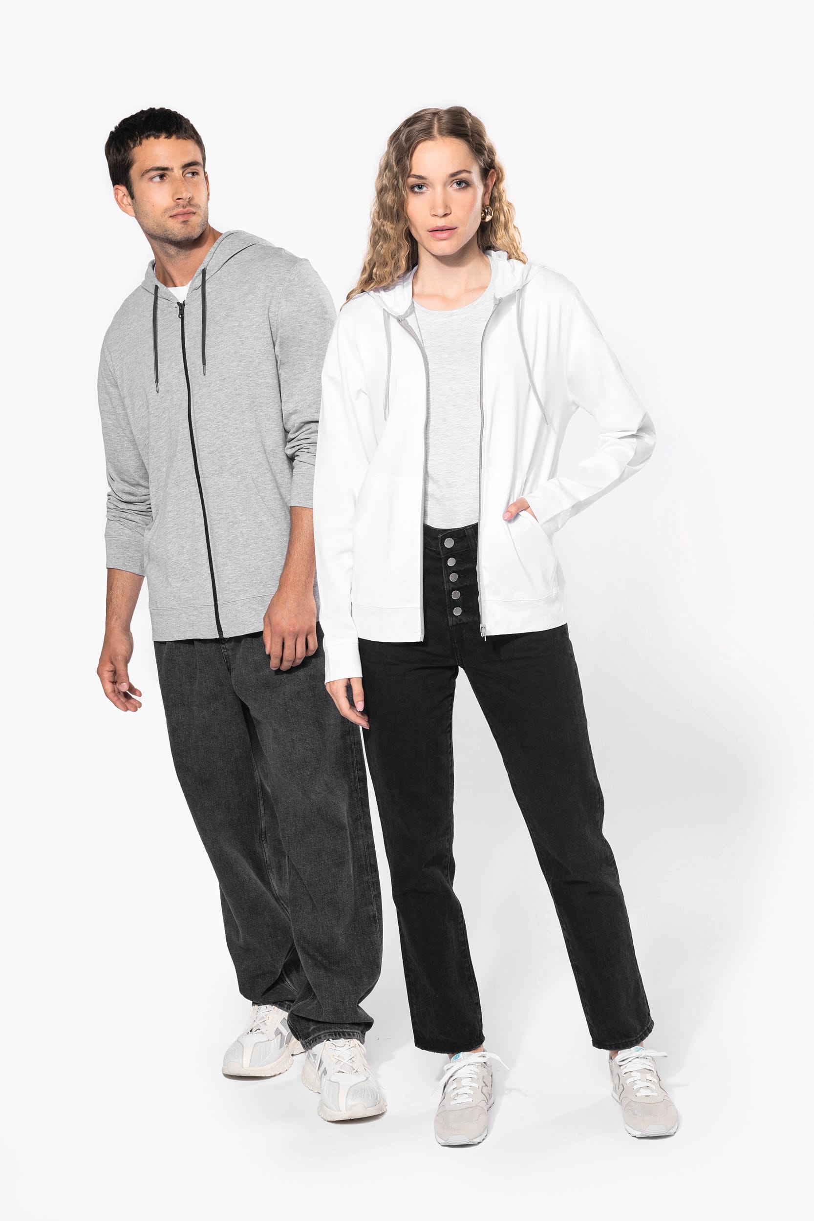 Veste coton légère à capuche – Image 9