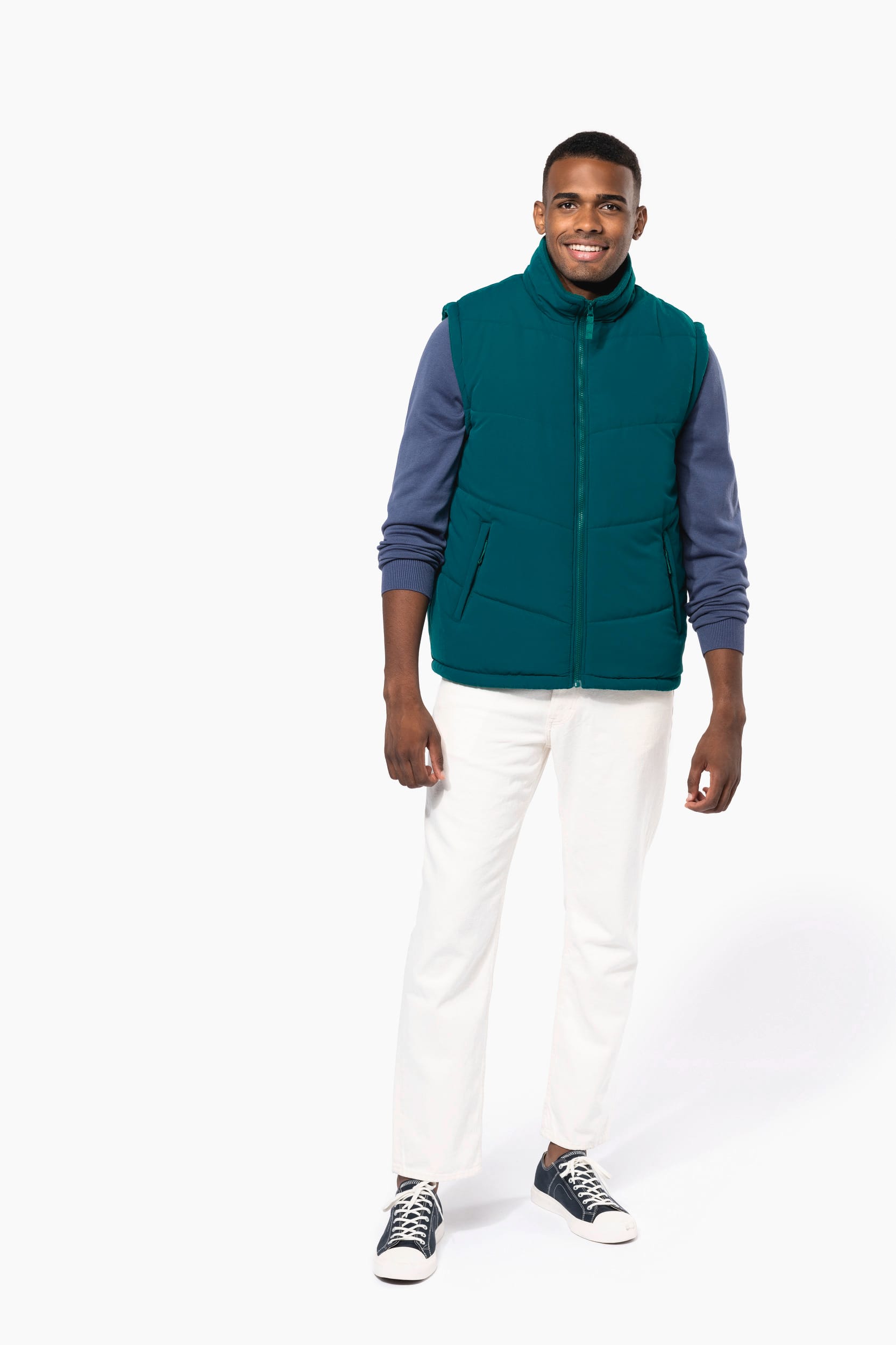 Bodywarmer doublé polaire unisexe – Image 6