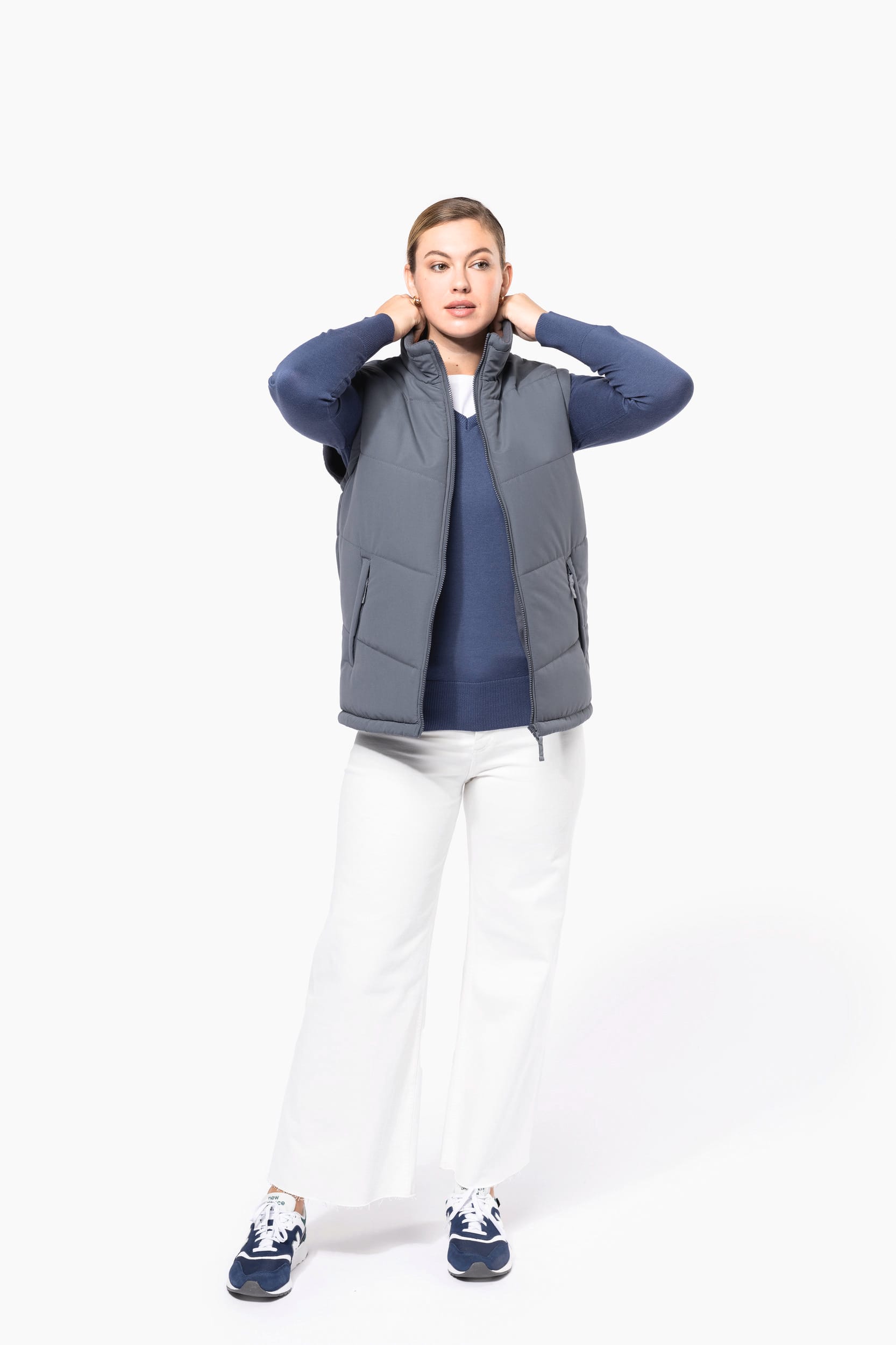 Bodywarmer doublé polaire unisexe – Image 10