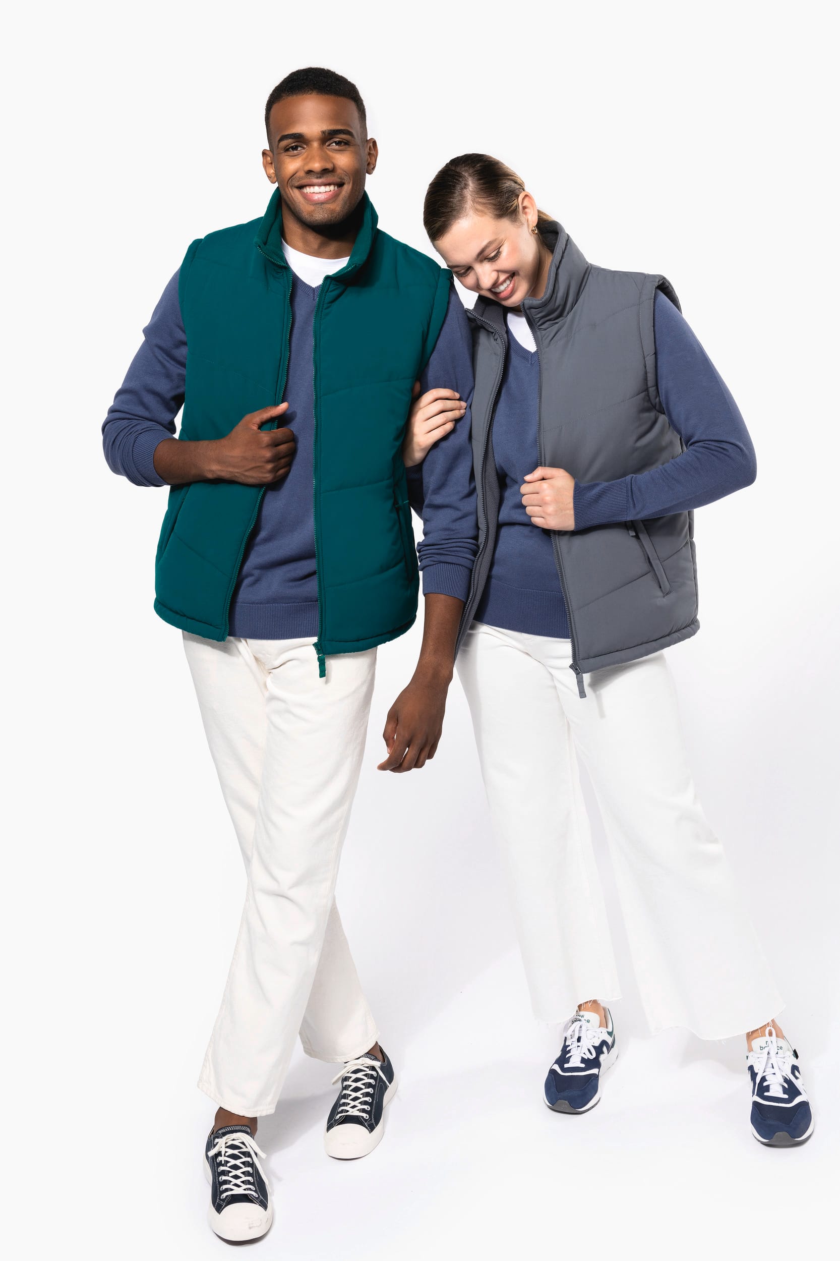 Bodywarmer doublé polaire unisexe – Image 13