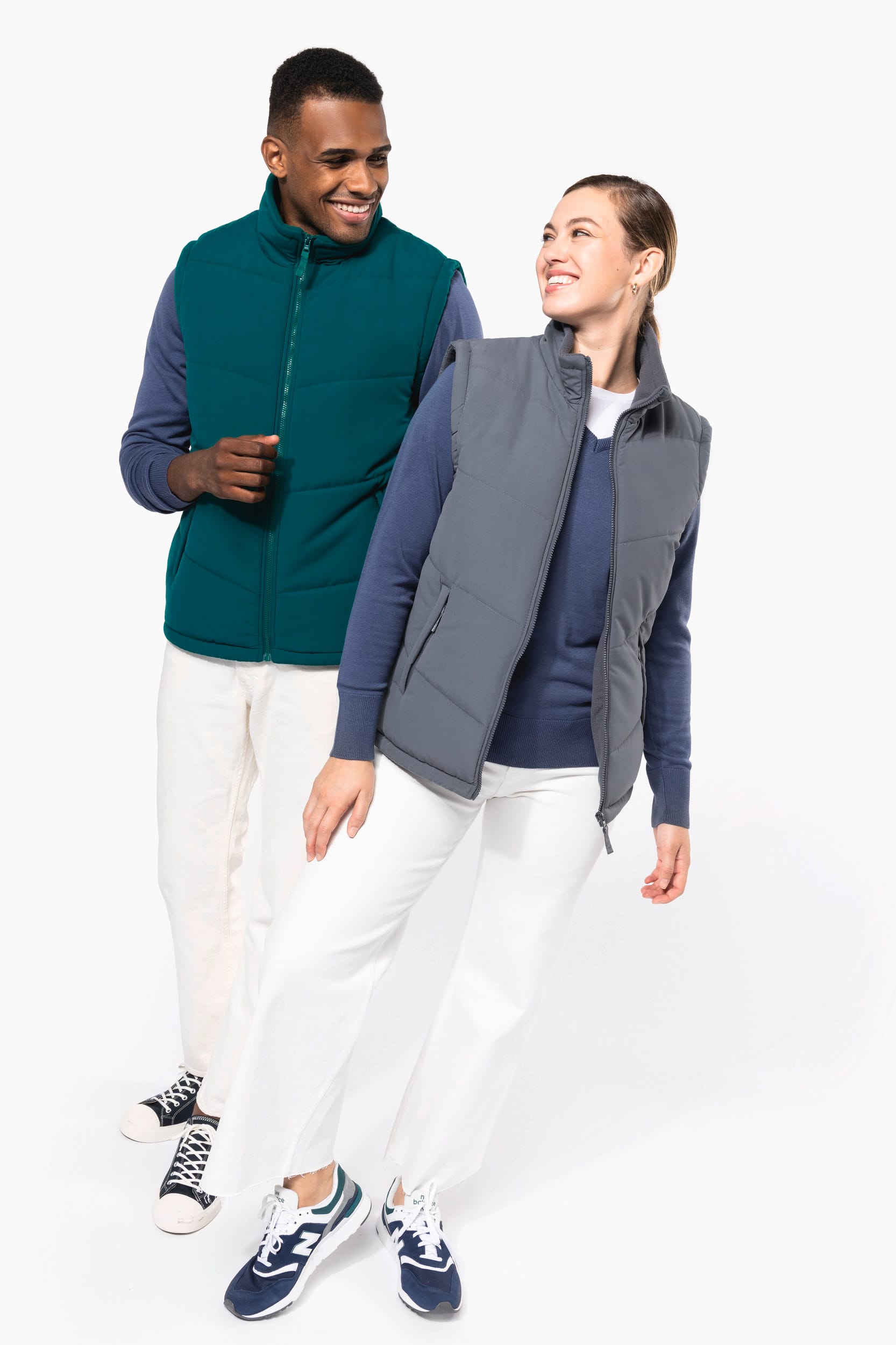 Bodywarmer doublé polaire unisexe – Image 14