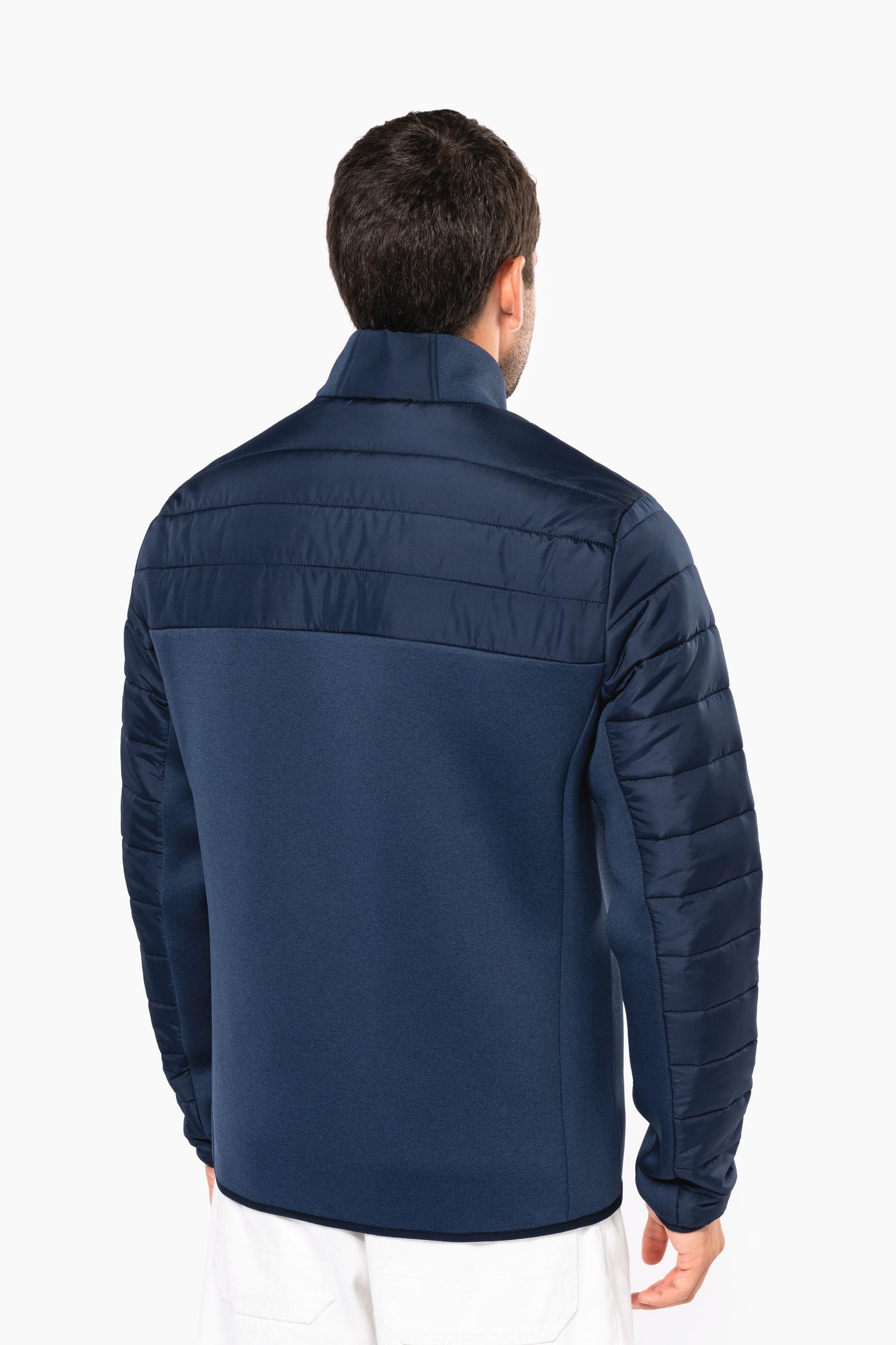 Veste bi-matière homme – Image 2