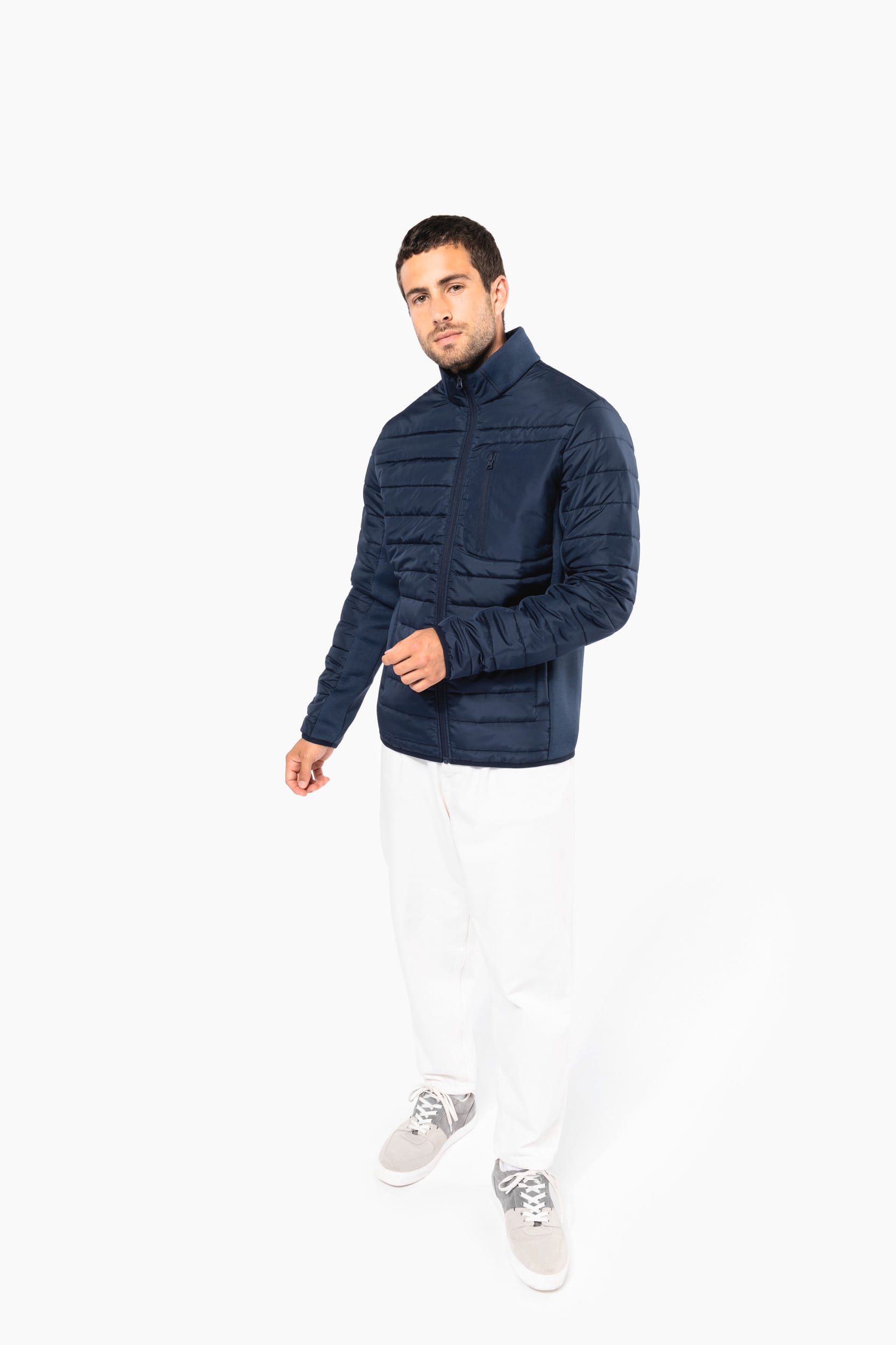 Veste bi-matière homme – Image 4