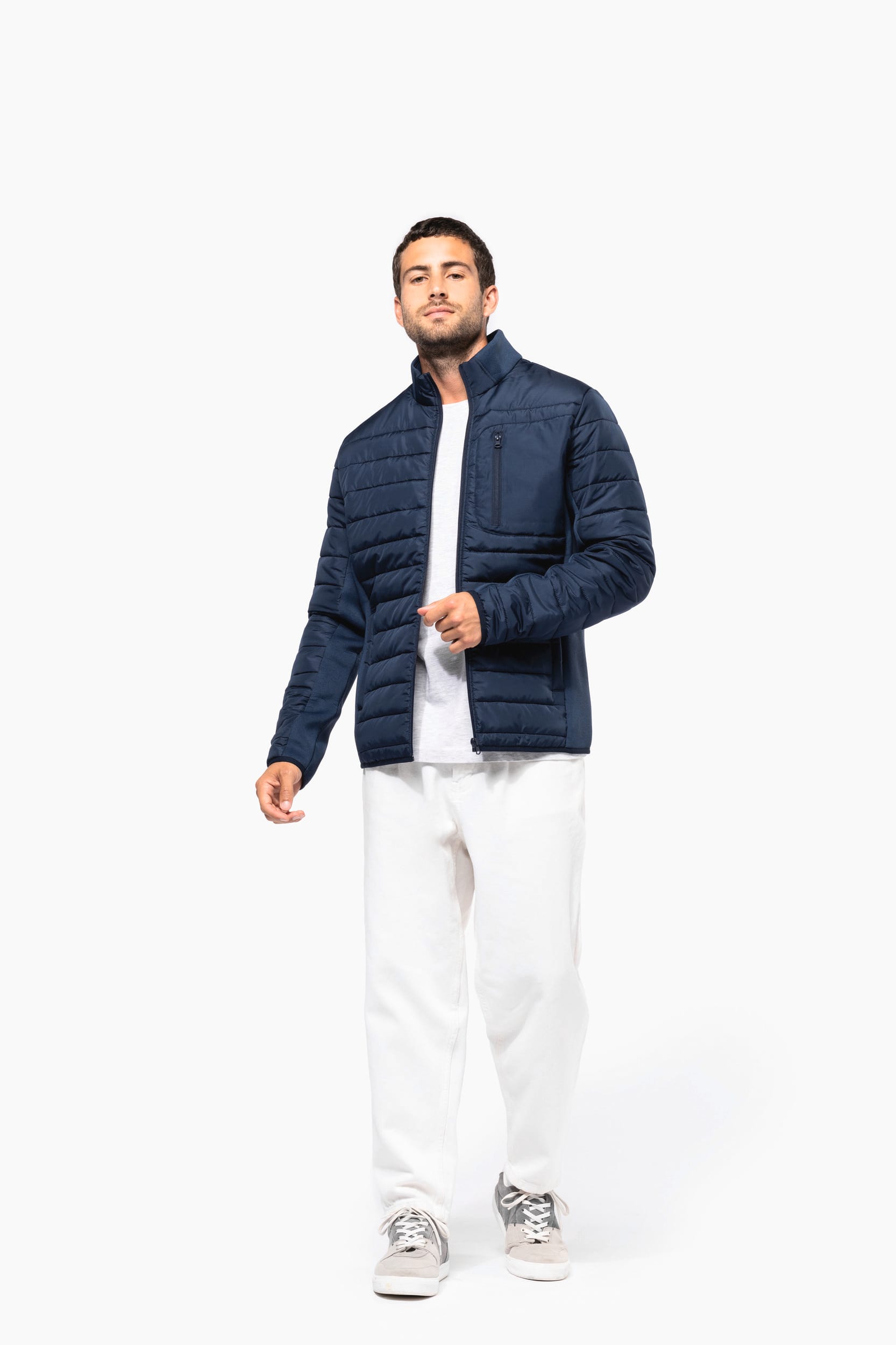 Veste bi-matière homme – Image 5