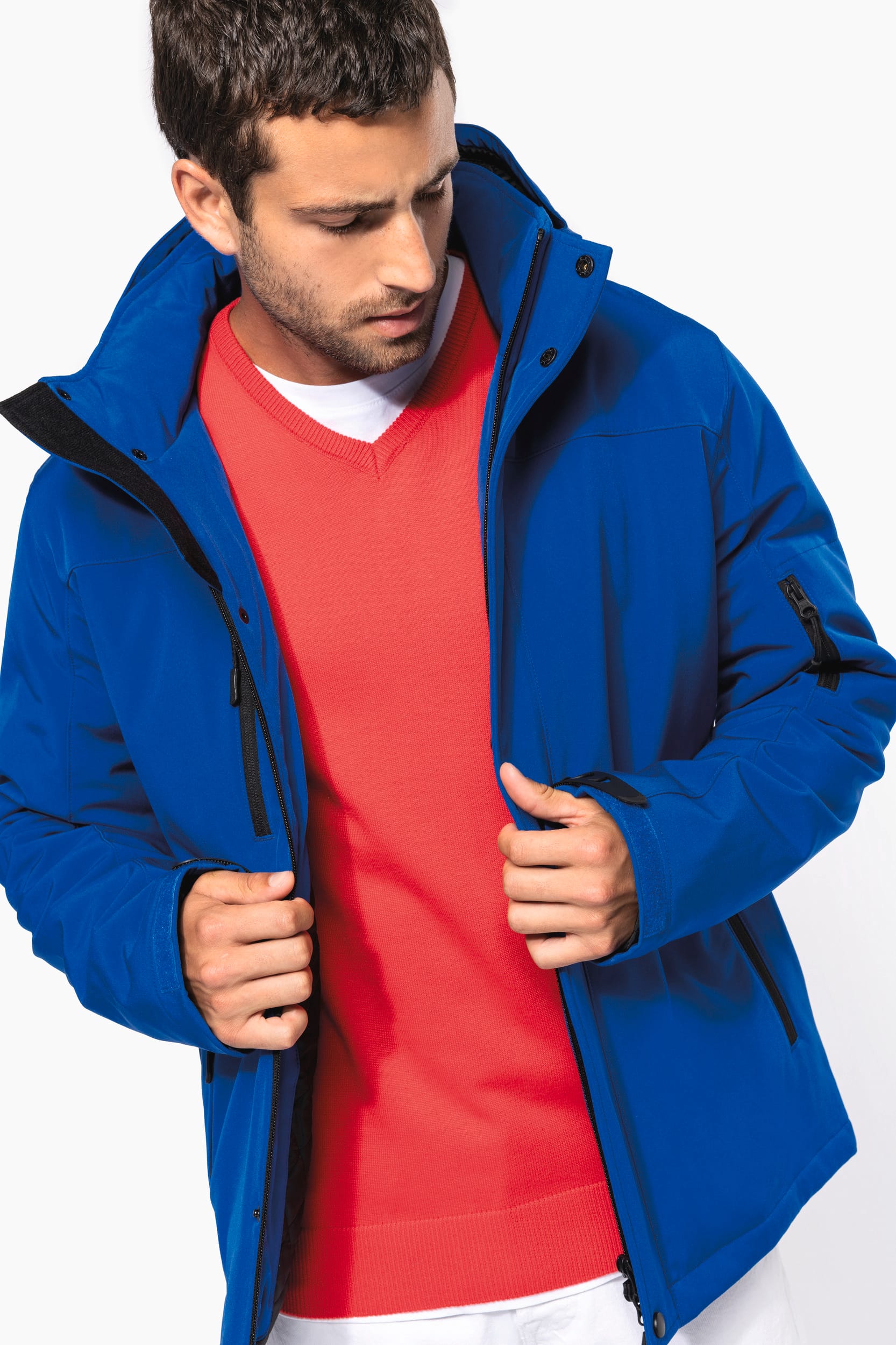 Parka softshell doublée capuche homme – Image 3