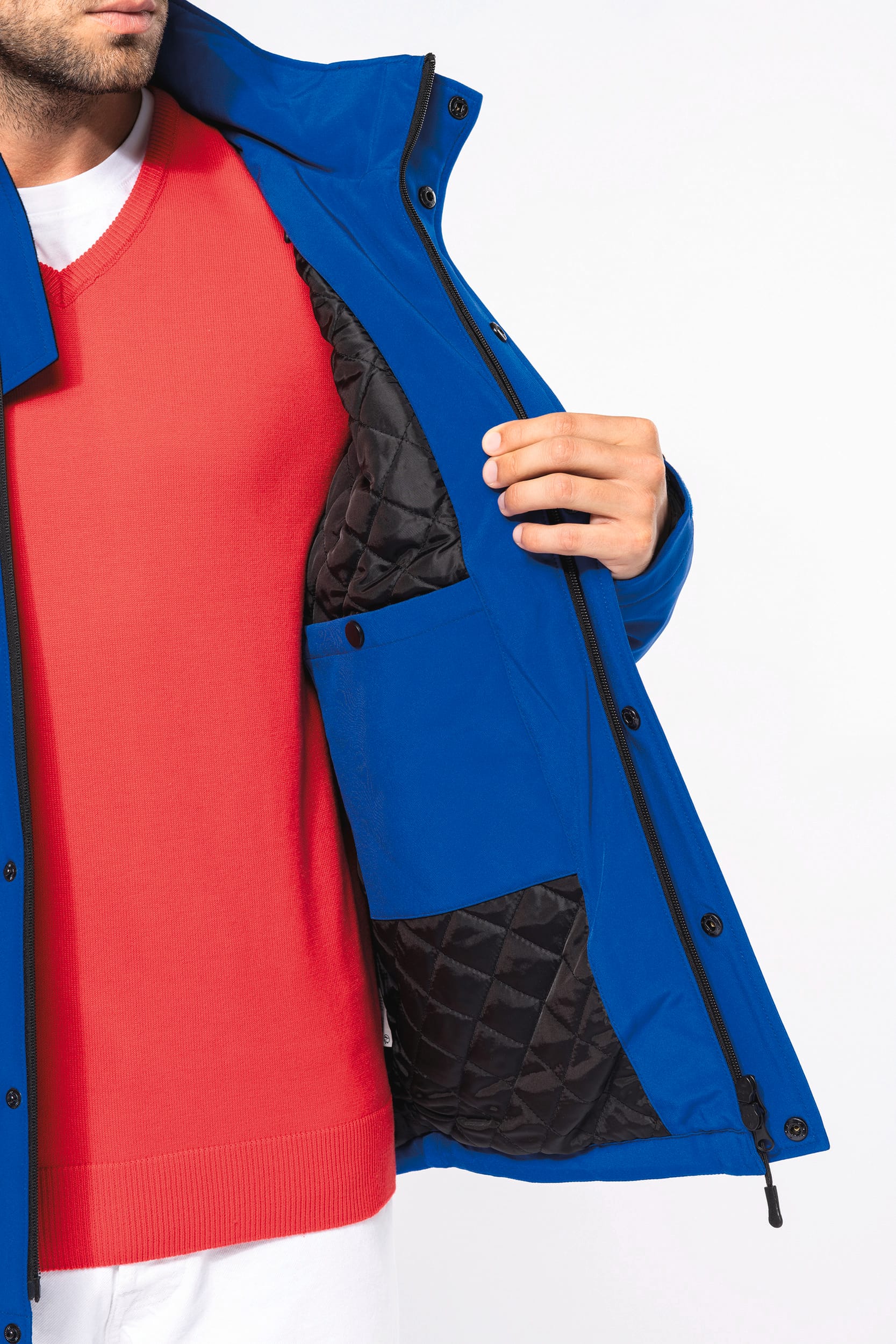 Parka softshell doublée capuche homme – Image 16