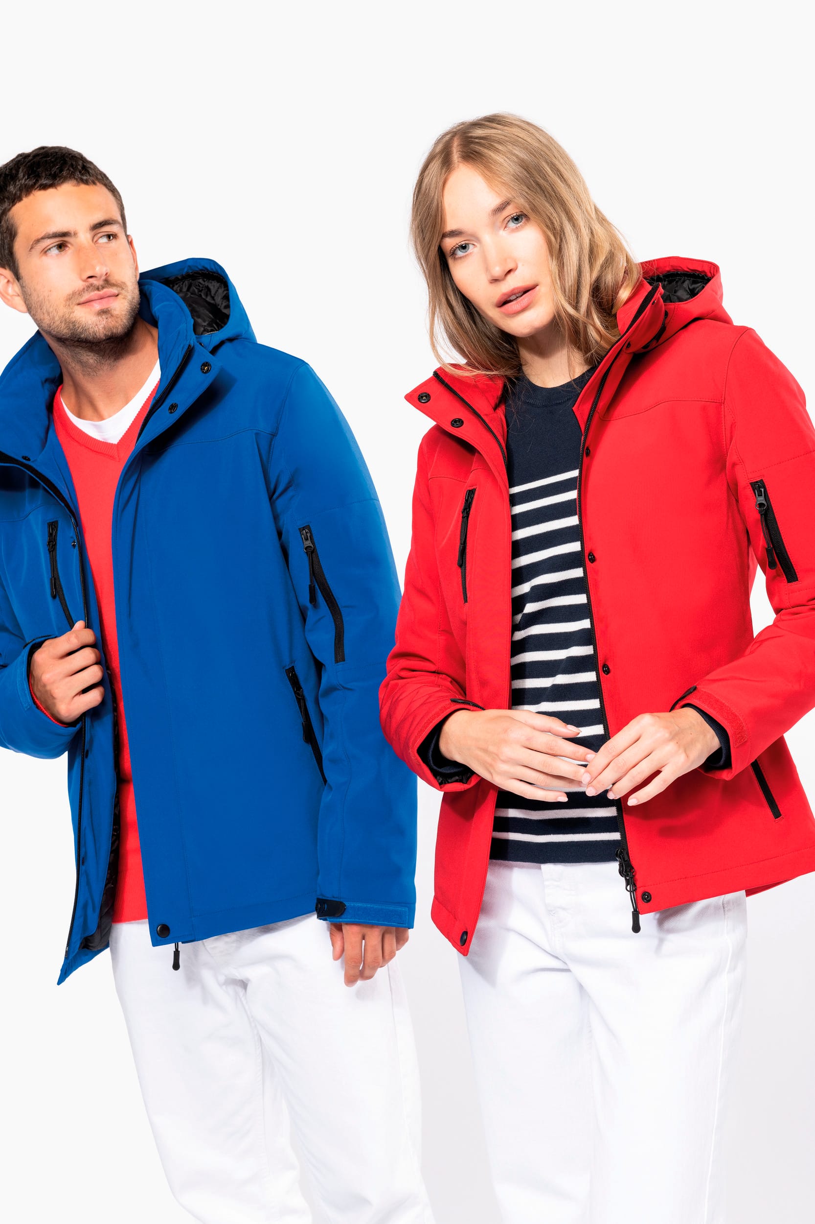 Parka softshell doublée capuche femme – Image 6