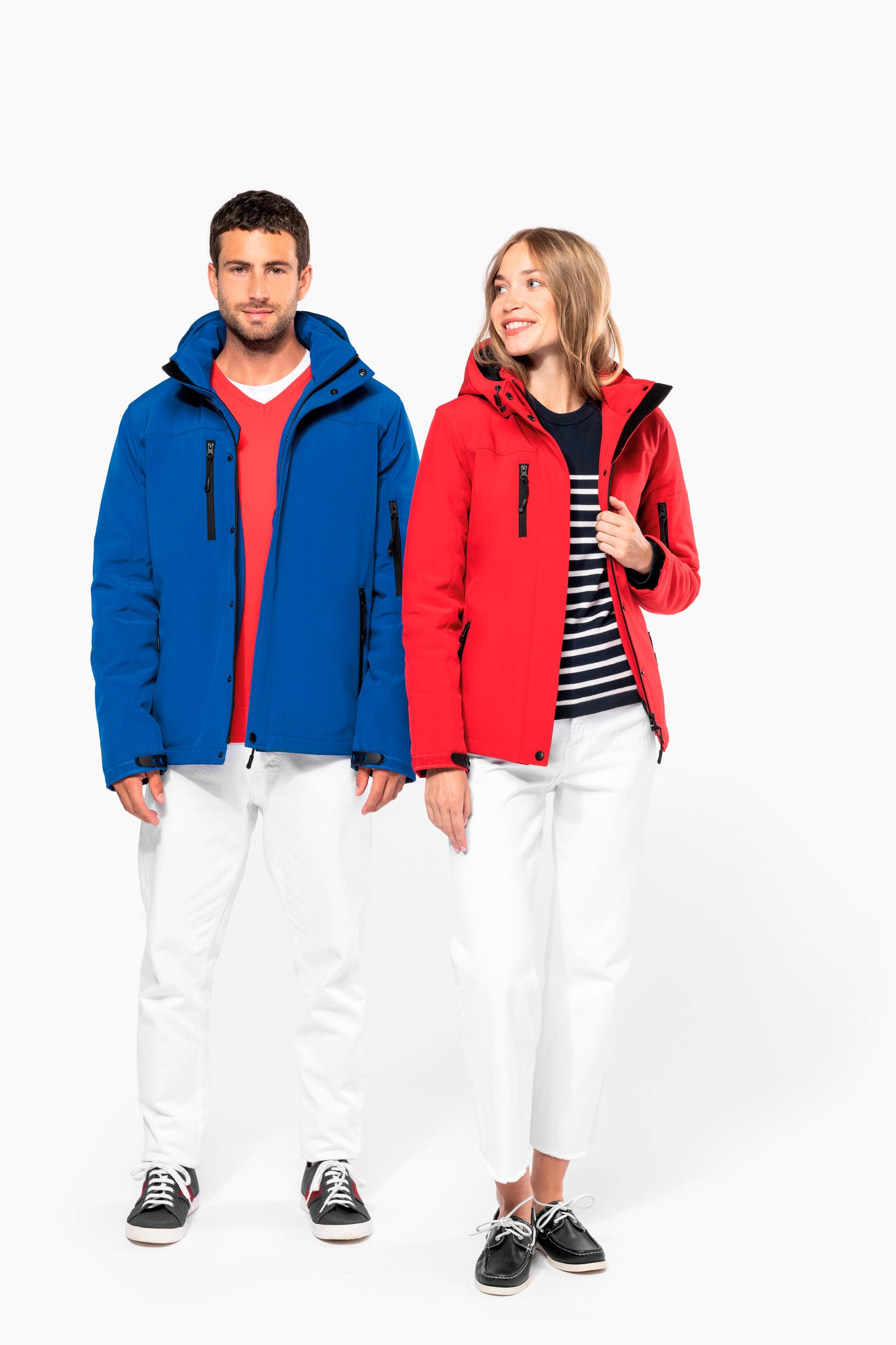 Parka softshell doublée capuche femme – Image 8