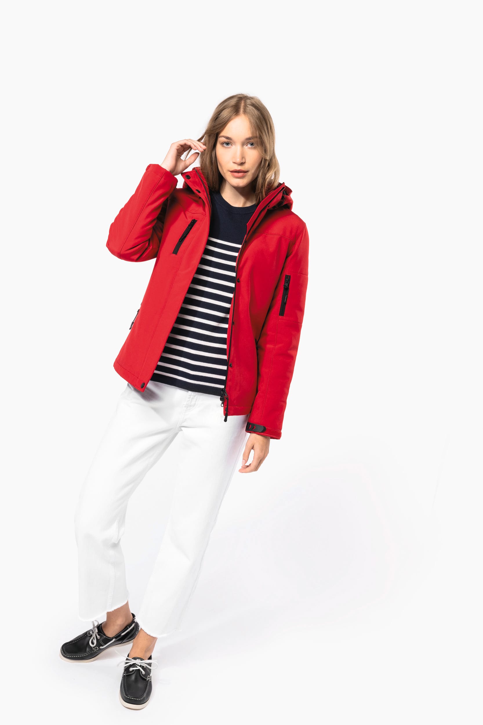 Parka softshell doublée capuche femme – Image 5