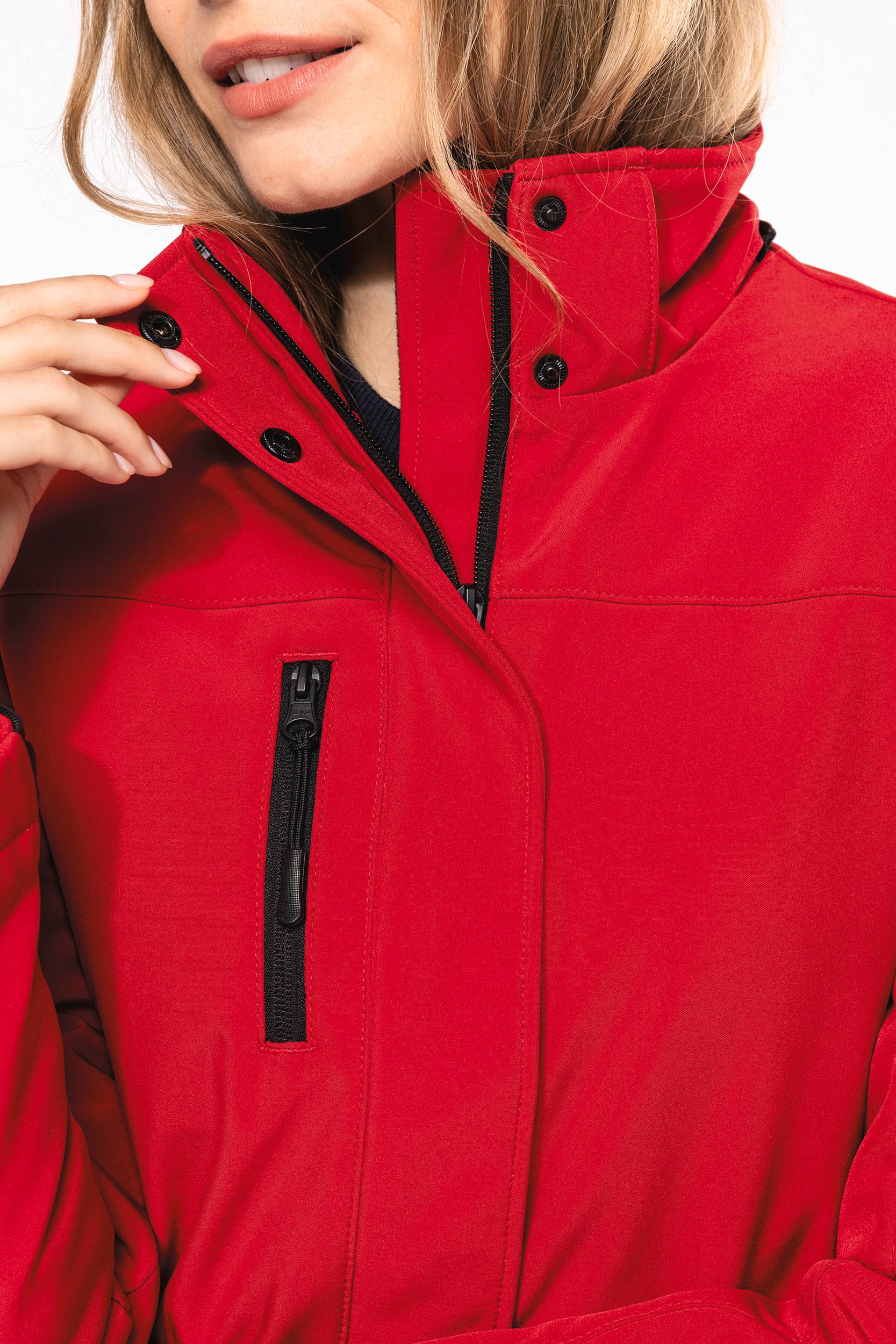 Parka softshell doublée capuche femme – Image 10