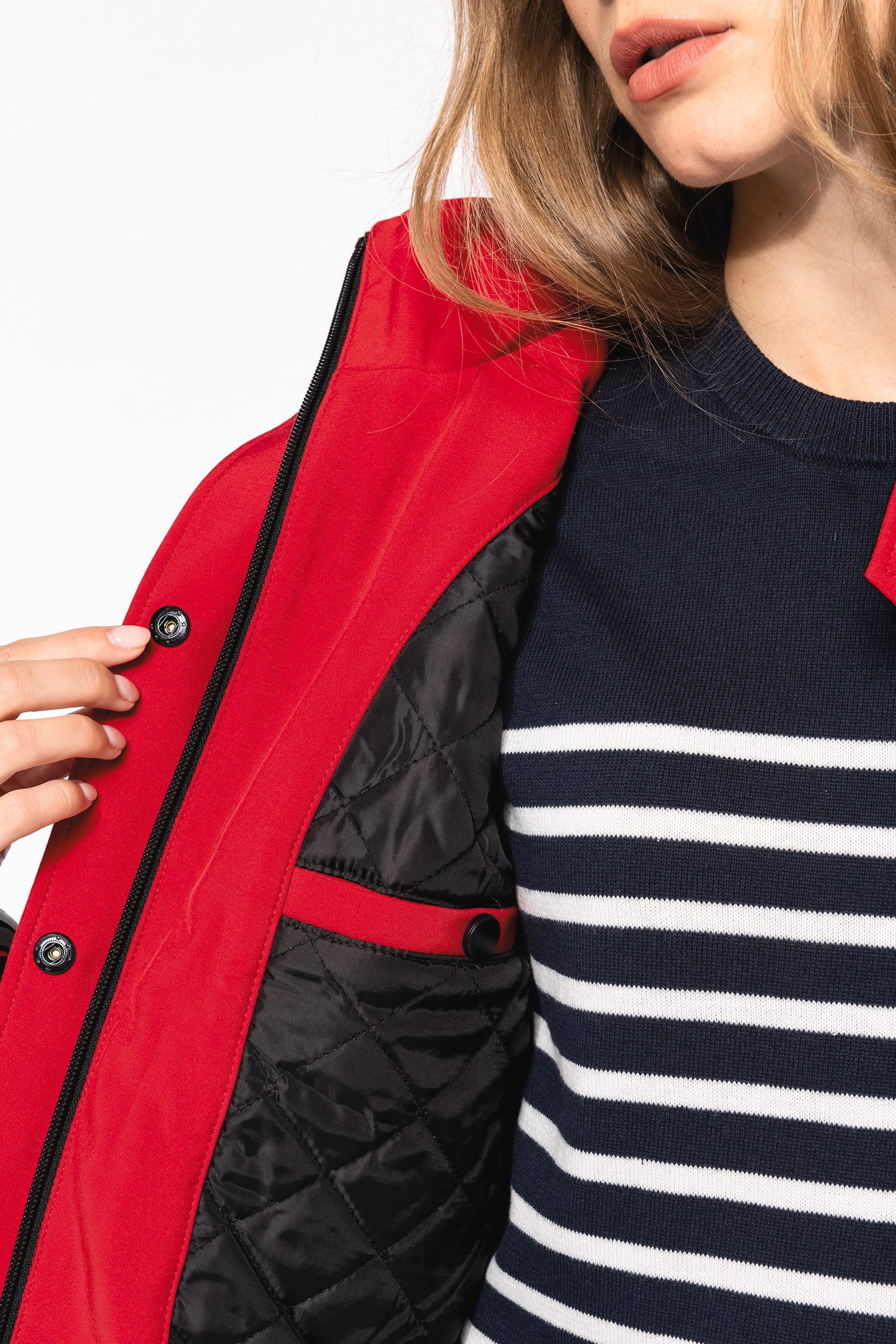 Parka softshell doublée capuche femme – Image 15