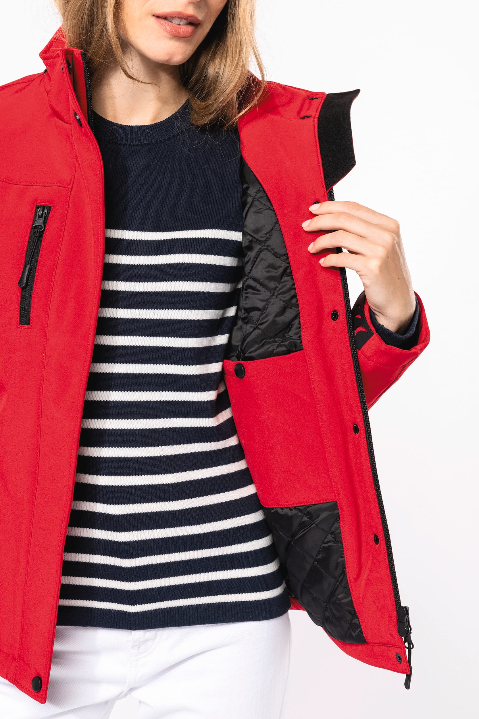 Parka softshell doublée capuche femme – Image 16