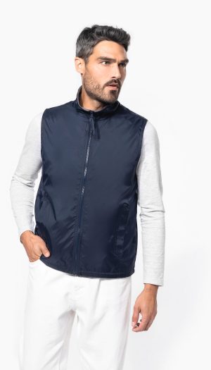 Bodywarmer doublé polaire unisexe