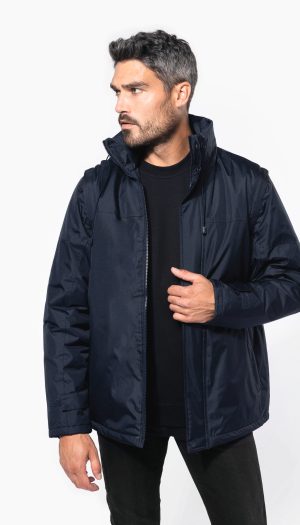 Blouson manches amovibles homme