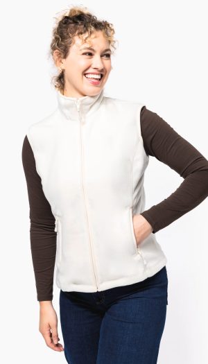 Bodywarmer micropolaire femme