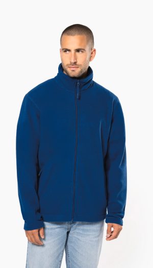 Veste micropolaire zippée homme