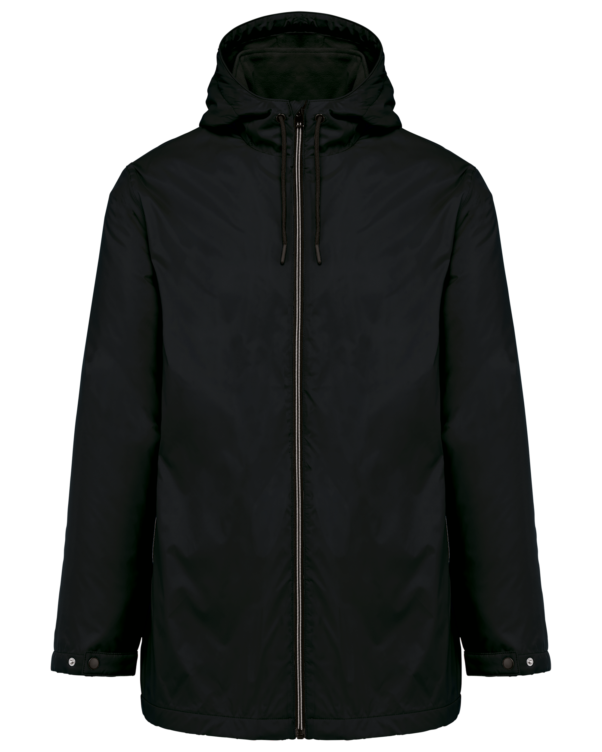 Veste à capuche avec doublure en micropolaire unisexe – Image 15