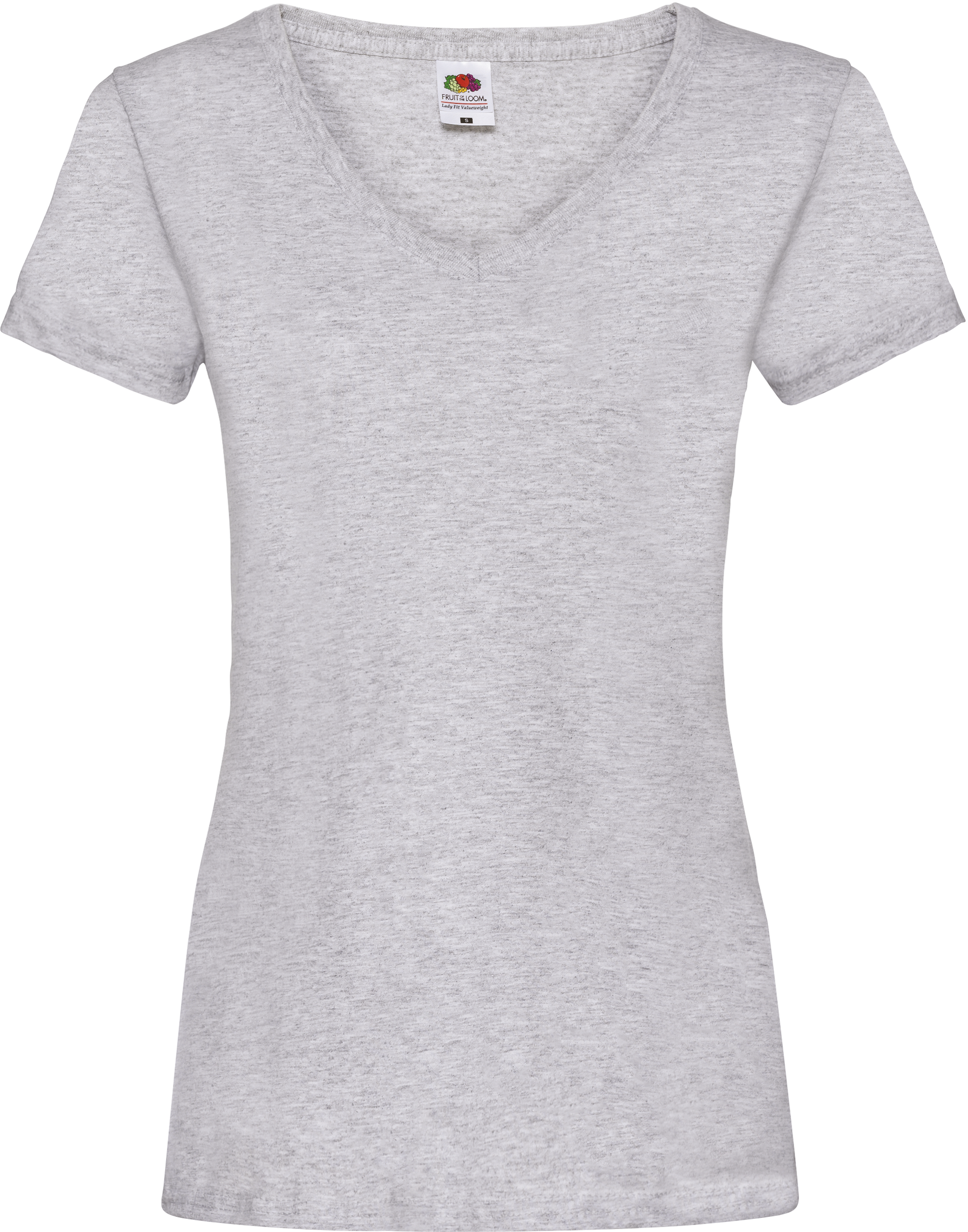 T-shirt femme col v Valueweight (61-398-0) – Image 5