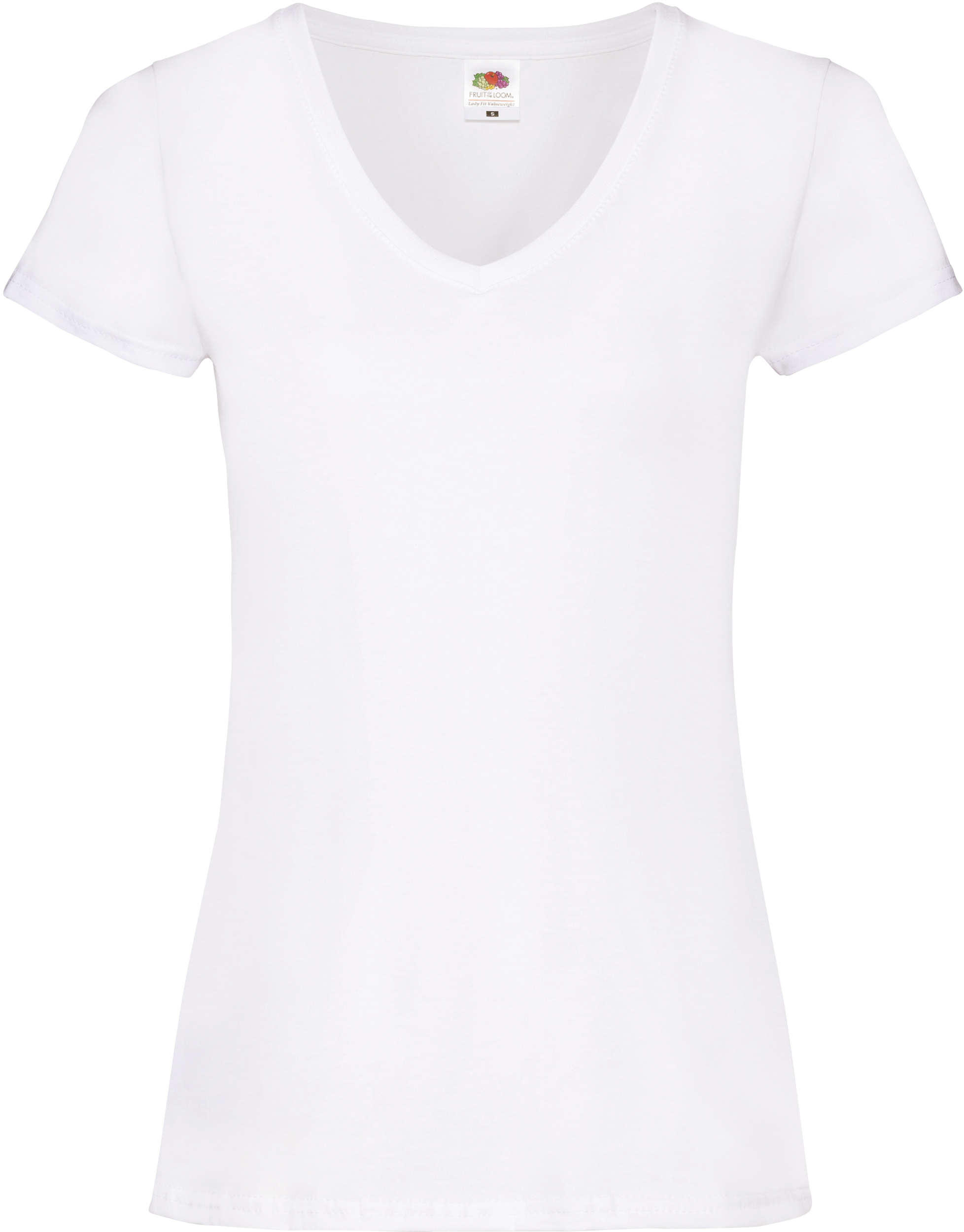 T-shirt femme col v Valueweight (61-398-0) – Image 6
