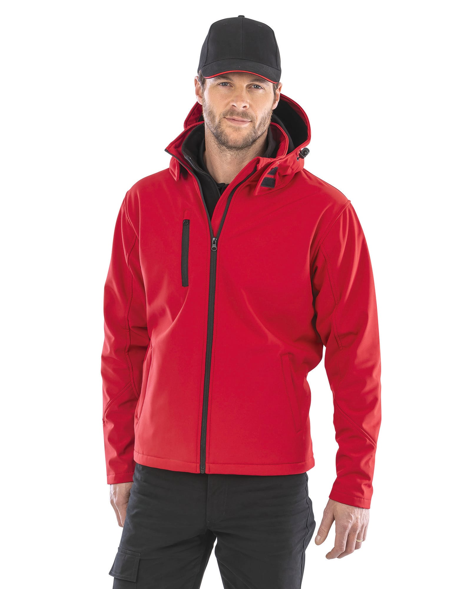 Veste Softshell Capuche Homme TX Performance – Image 2