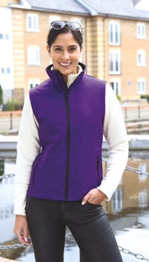 Bodywarmer Softshell Femme Printable