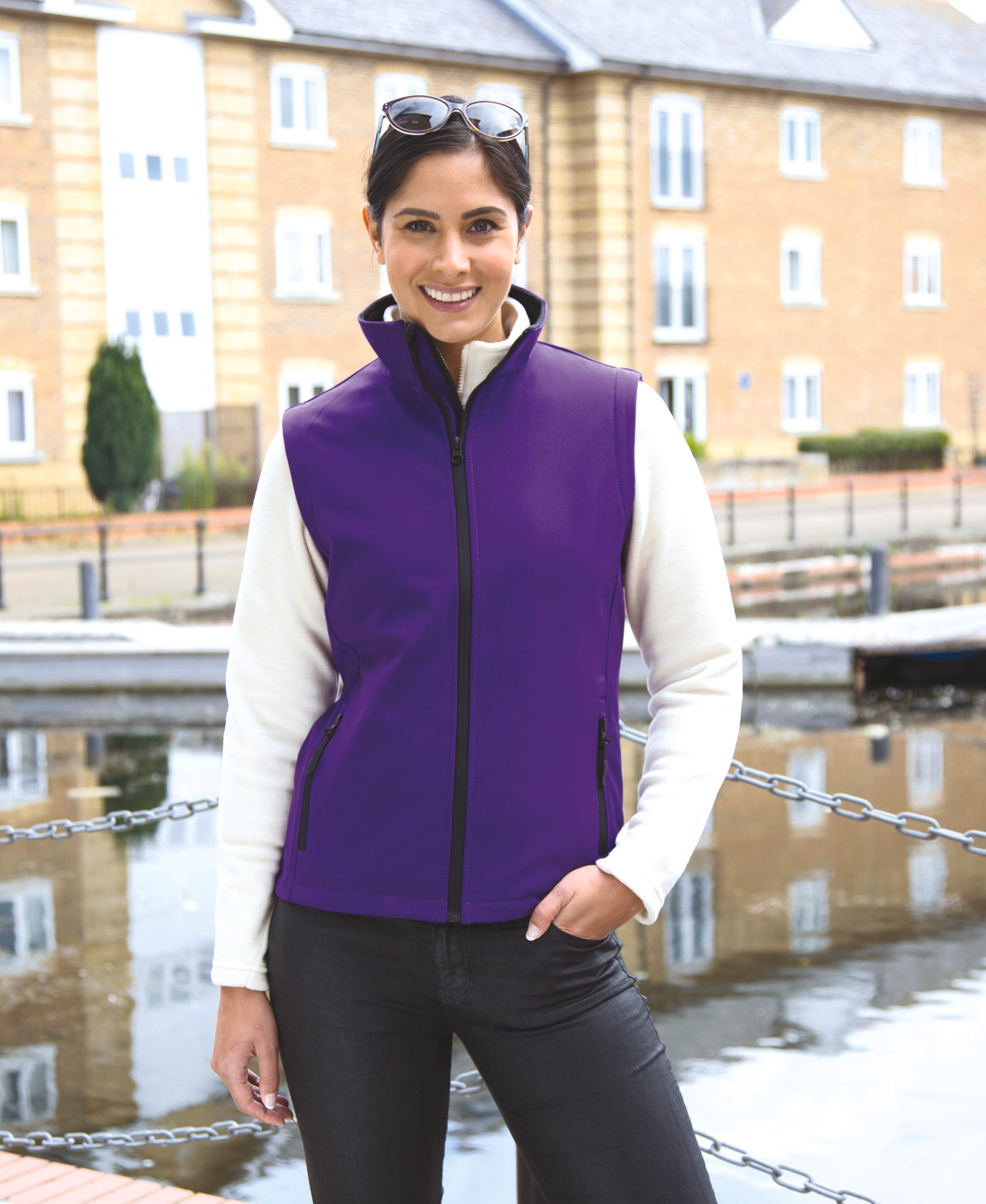 Bodywarmer Softshell Femme Printable
