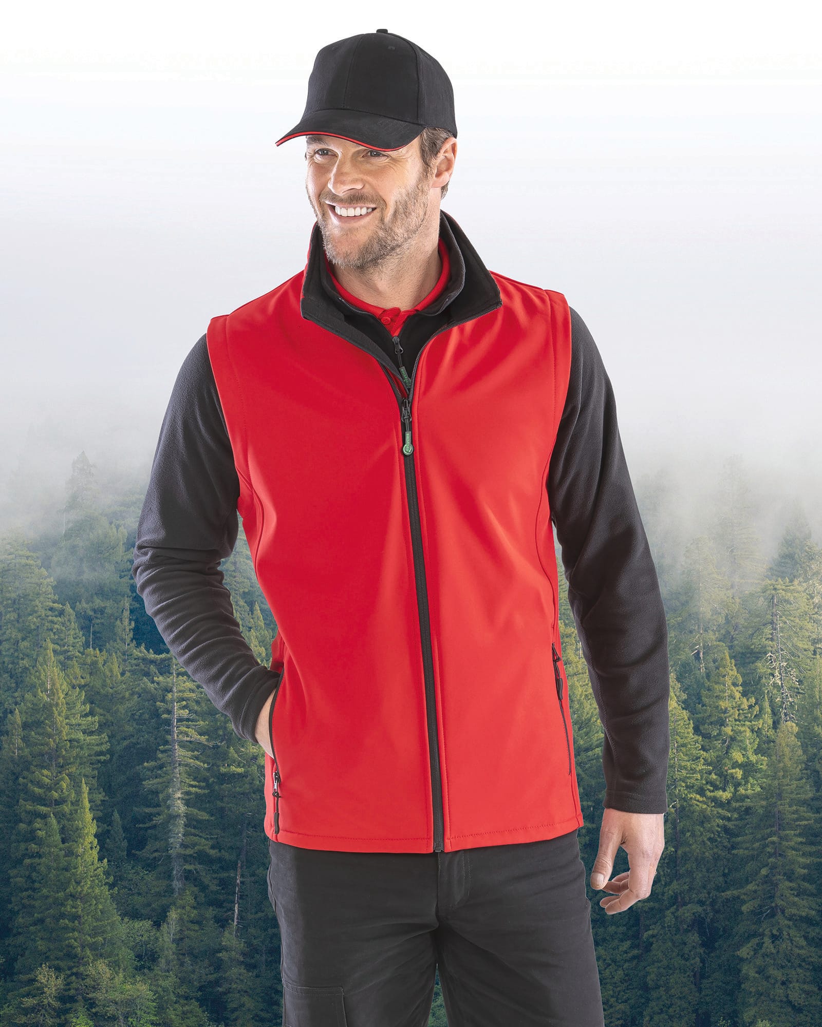 Bodywarmer Softshell Homme Printable – Image 3