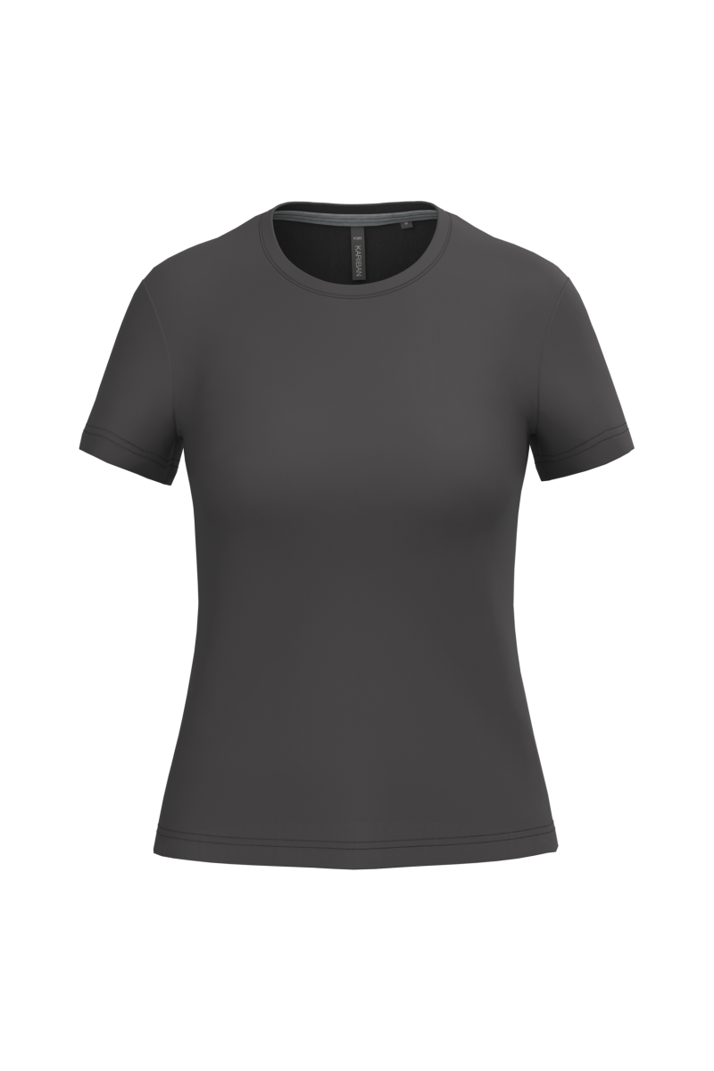 T-shirt col rond manches courtes femme – Image 4