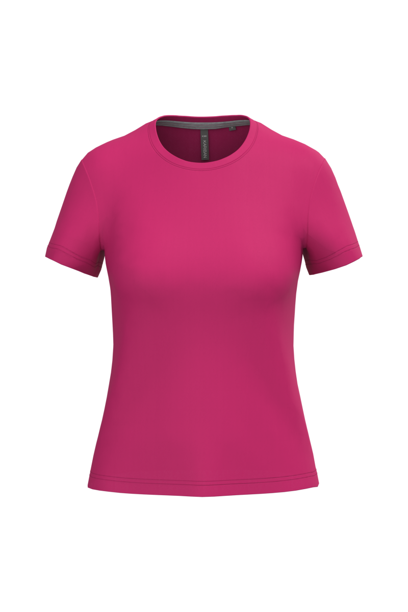 T-shirt col rond manches courtes femme – Image 7